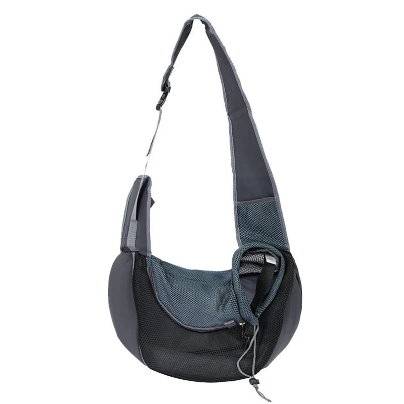 Popular pet backpack pet crossbody bag portable thickened material comfortable and breathable cat and dog pet supplies