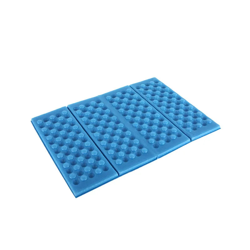 Outdoor Seat Mat XPE Floor Mat 4 Folding Foam Mat Waterproof Insulation Portable Moisture-proof Picnic Mat Butt Mat