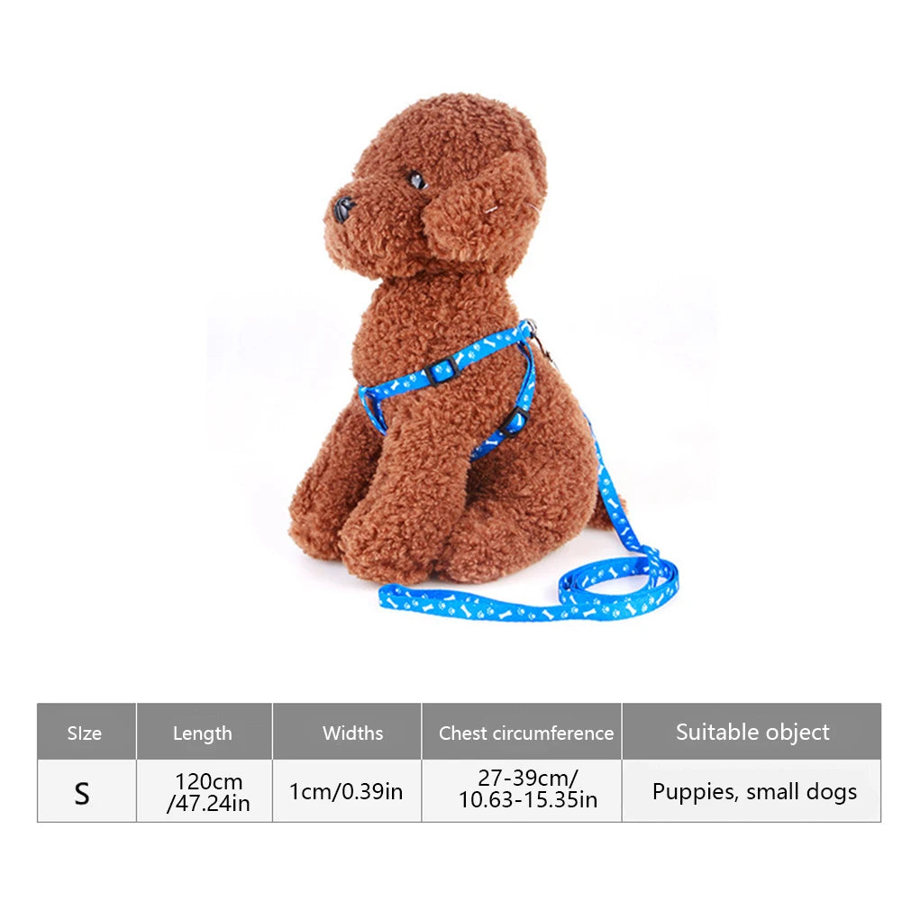 Pet Dog Harness Adjustable Pet Leashes Puppy Collar for Small Dogs Cat Harness Medium Dog Accessories Outdoor Walk