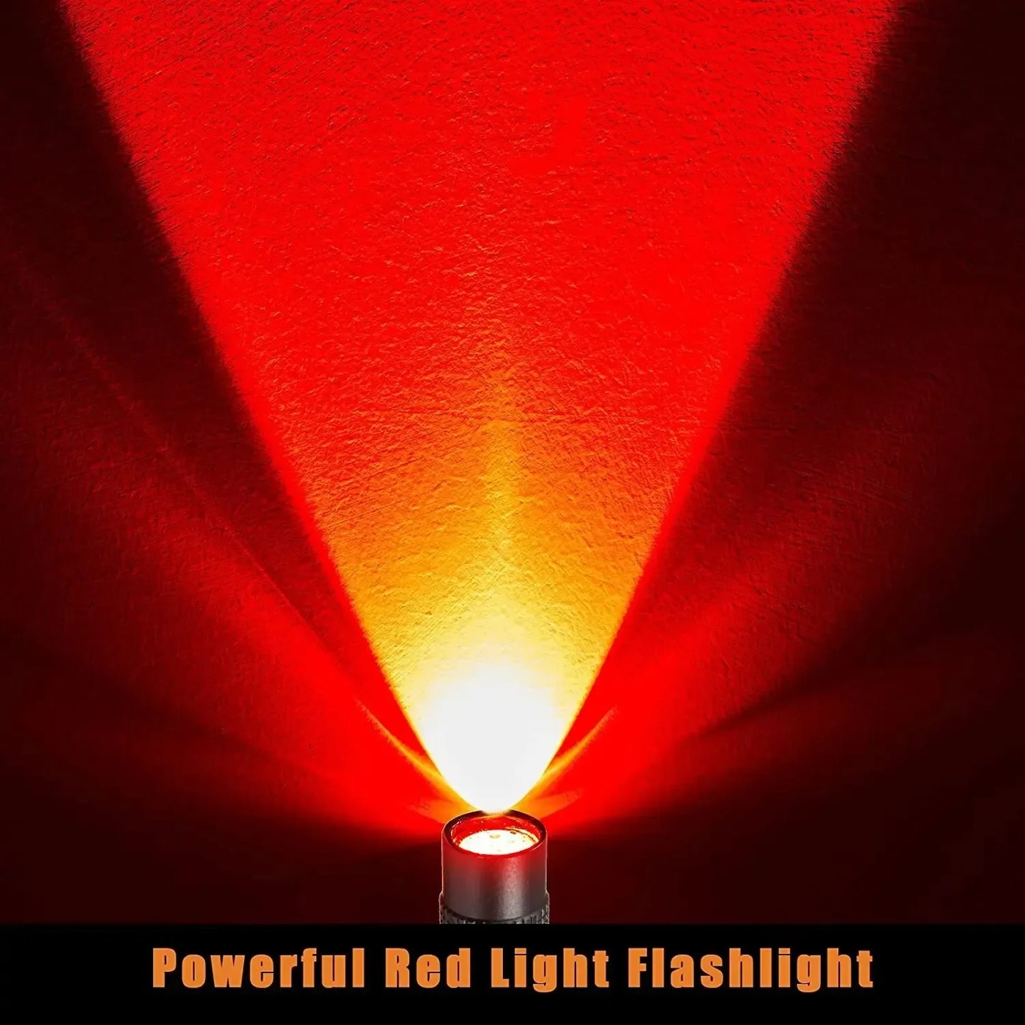 Red Light Penlight One Mode Red Light Flashlight for Camping Hiking Animal Protecting Beekeeping Detecting Aviation Night Vision