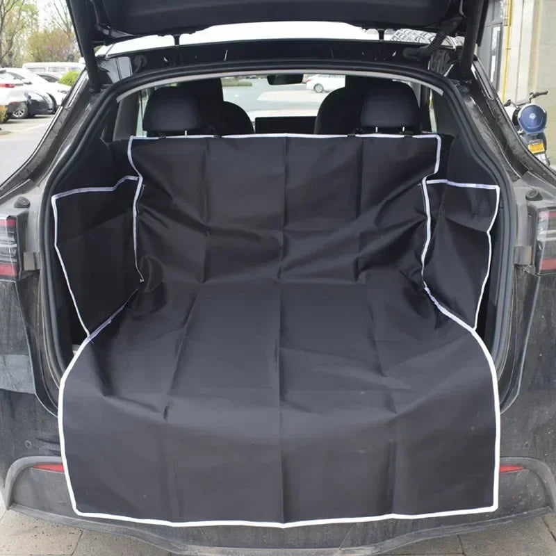 1PC Car Waterproof Pet Cover with Anti Fouling and Scratch Marks Adjustable Pet Isolation Seat Car Universal Seat Cushion