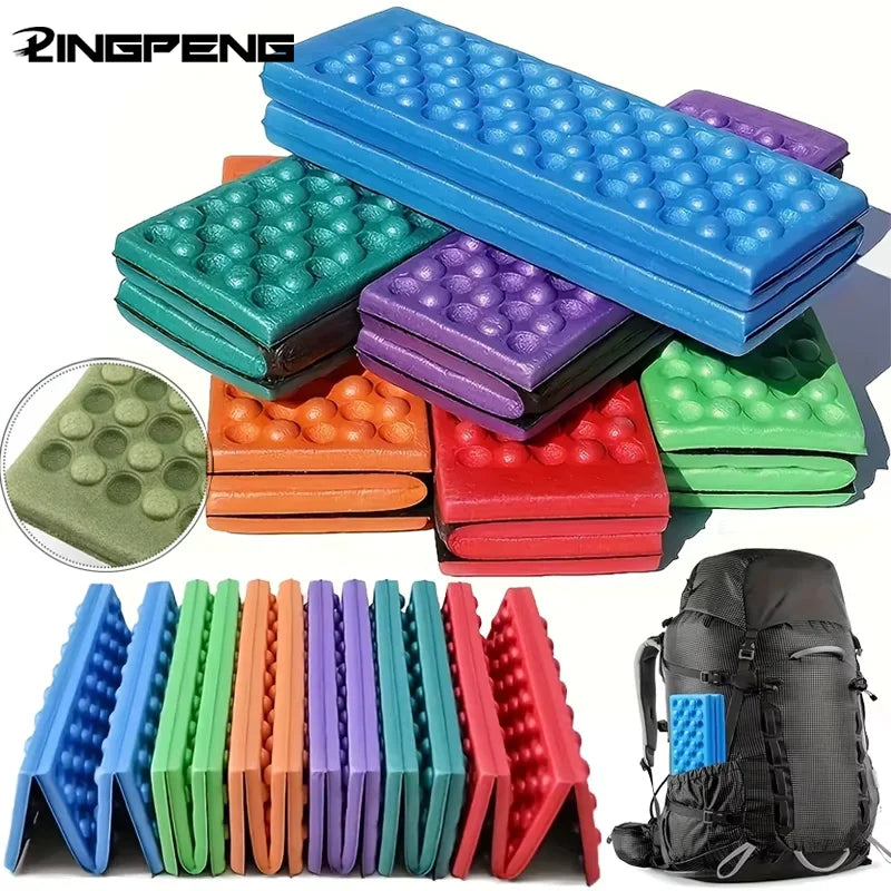 Outdoor Picnic Camping Mat Beach Moisture-Proof Foldable XPE Cushion Hiking Portable Small Mats Egg Trough Waterproof Pad