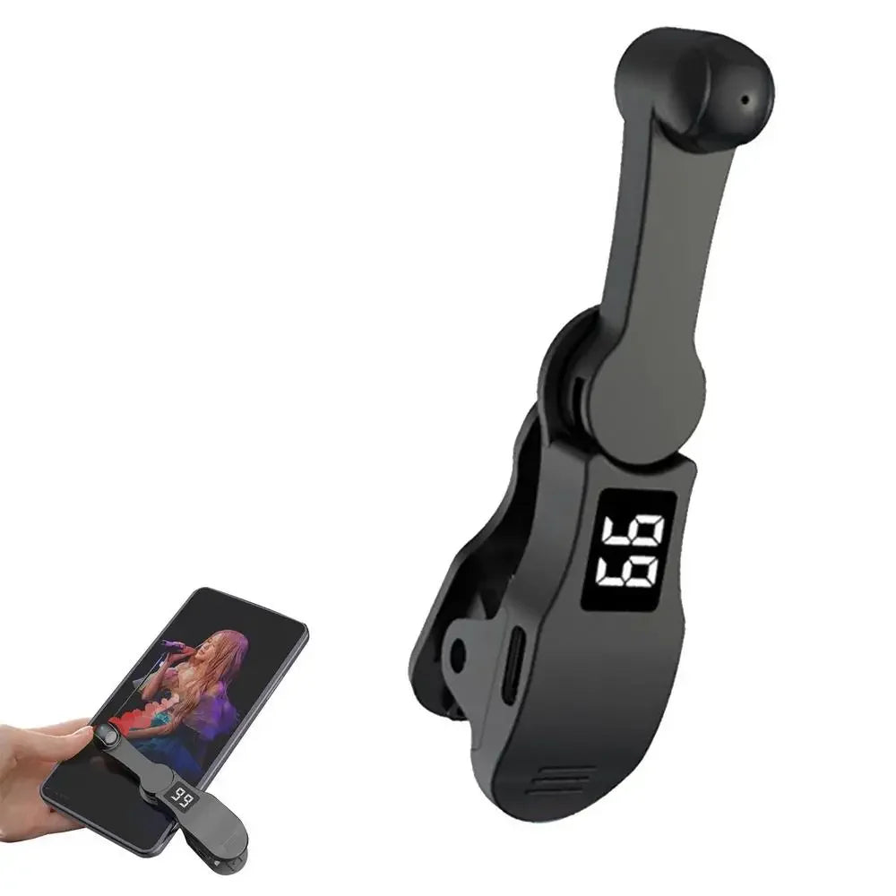 Auto Screen Clicker Mini Simulated Finger Phone Clicking Clicker Clip-on Video Live Liker Game Screen Touch Device for Phone App