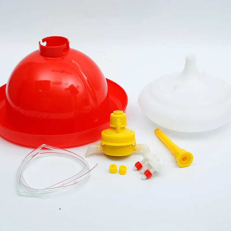 Chicken Duck Goose Broiler Plasson Drinker Plastic Poultry Waterer Automatic Fountaion Kettle Drinking Watering line Supplies