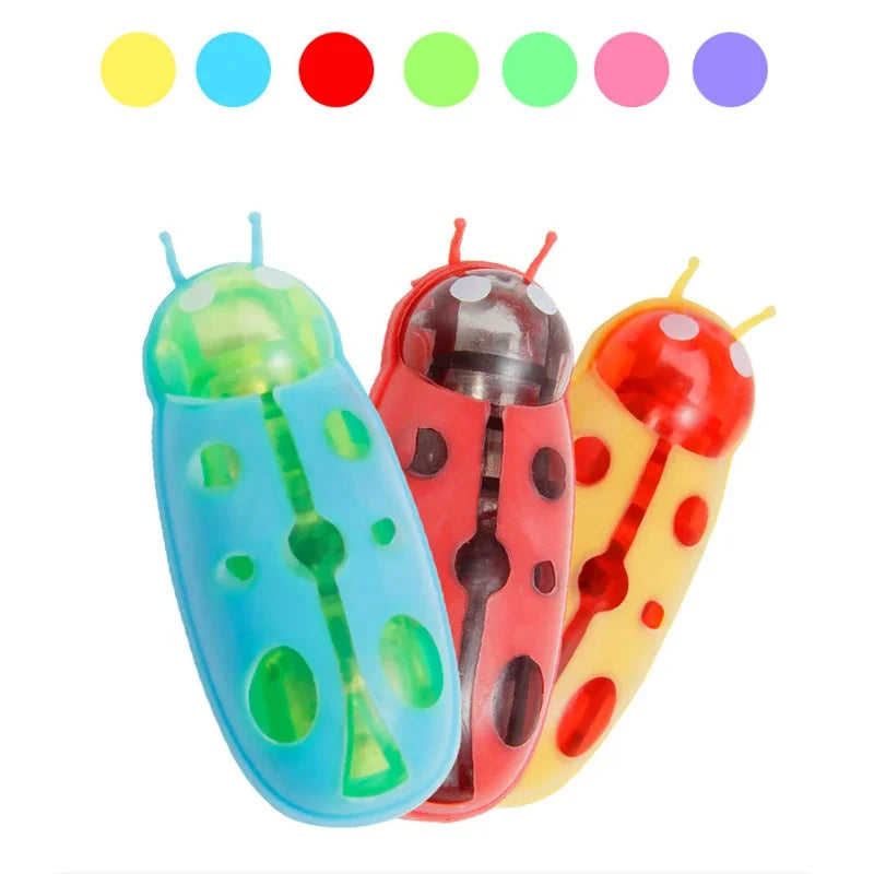 Mini juguete eléctrico para mascotas, perros y gatos, interactivo, con forma de mariquita y escarabajo, ideal para pasear, jugar o jugar.