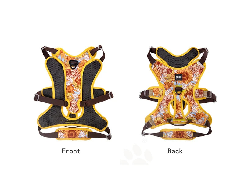 NO PULL Pet Dog Harness Adjustable Reflective Dog Chest Vest For Small Large Dogs Outdoor Training Protective Pet Supplies