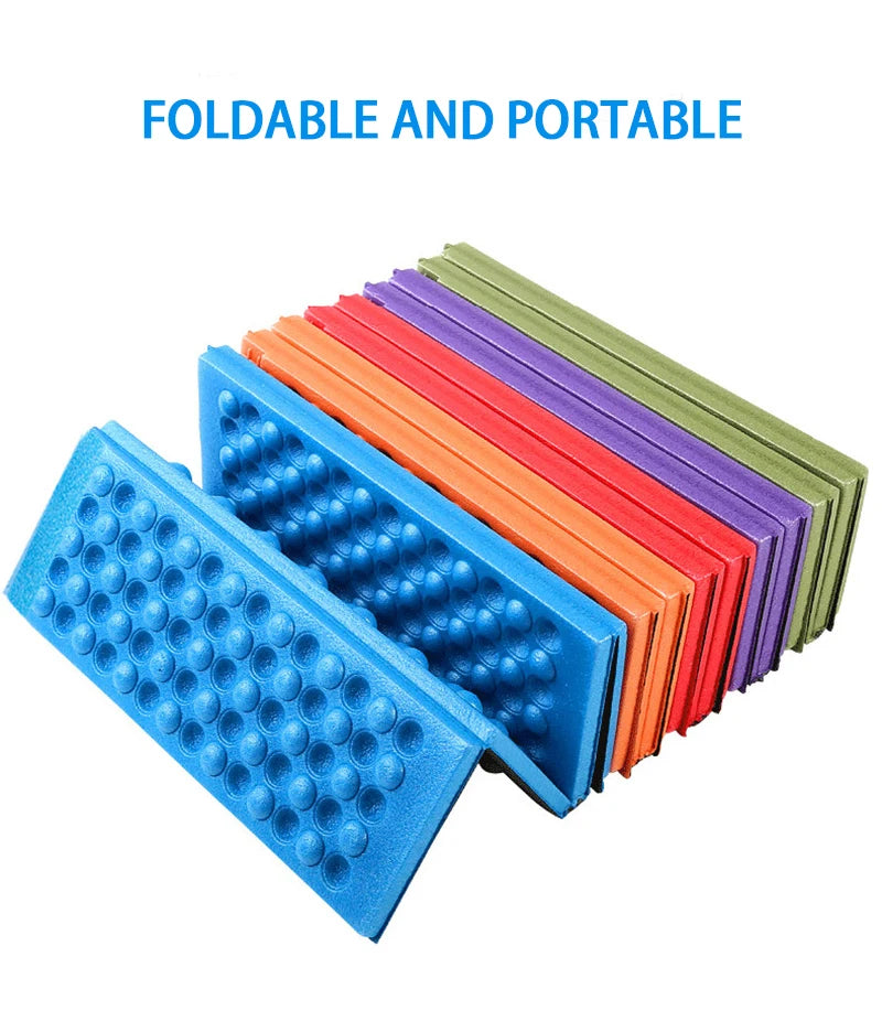 Outdoor Picnic Camping Mat Beach Moisture-Proof Foldable XPE Cushion Hiking Portable Small Mats Egg Trough Waterproof Pad