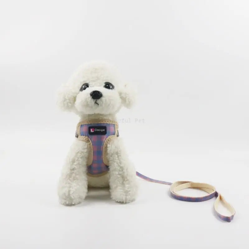 Pet Dog Harness No Pull Breathable Small Dog Harness and Leash Set Adjustable Chihuahua Pet Accessories Harness for Puppies