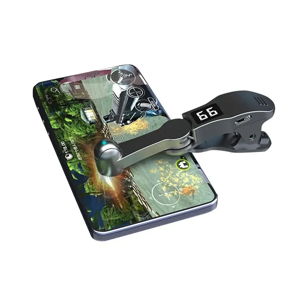 Auto Screen Clicker Mini Simulated Finger Phone Clicking Clicker Clip-on Video Live Liker Game Screen Touch Device for Phone App