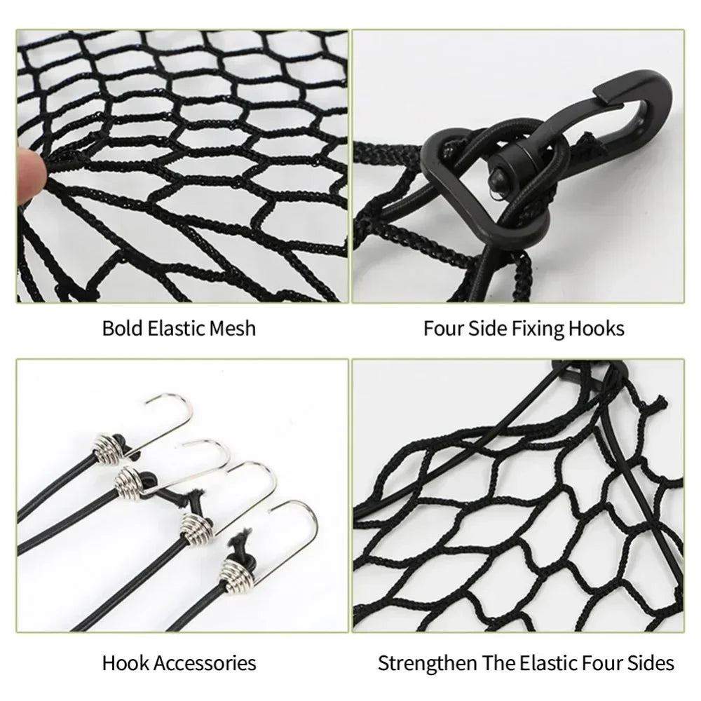 Car boot fence, dog and pet insulation mesh, durable and sturdy elastic insulation mesh, pet safety fence for any vehicle
