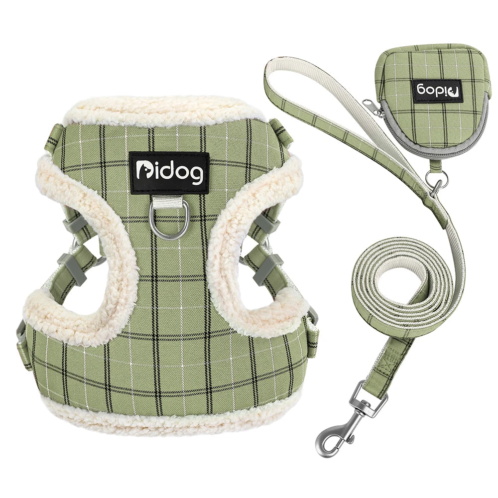 Soft Pet Dog Harnesses Vest No Pull Adjustable Chihuahua Puppy Cat Harness Leash Set For Small Medium Dogs Coat Arnes Perro