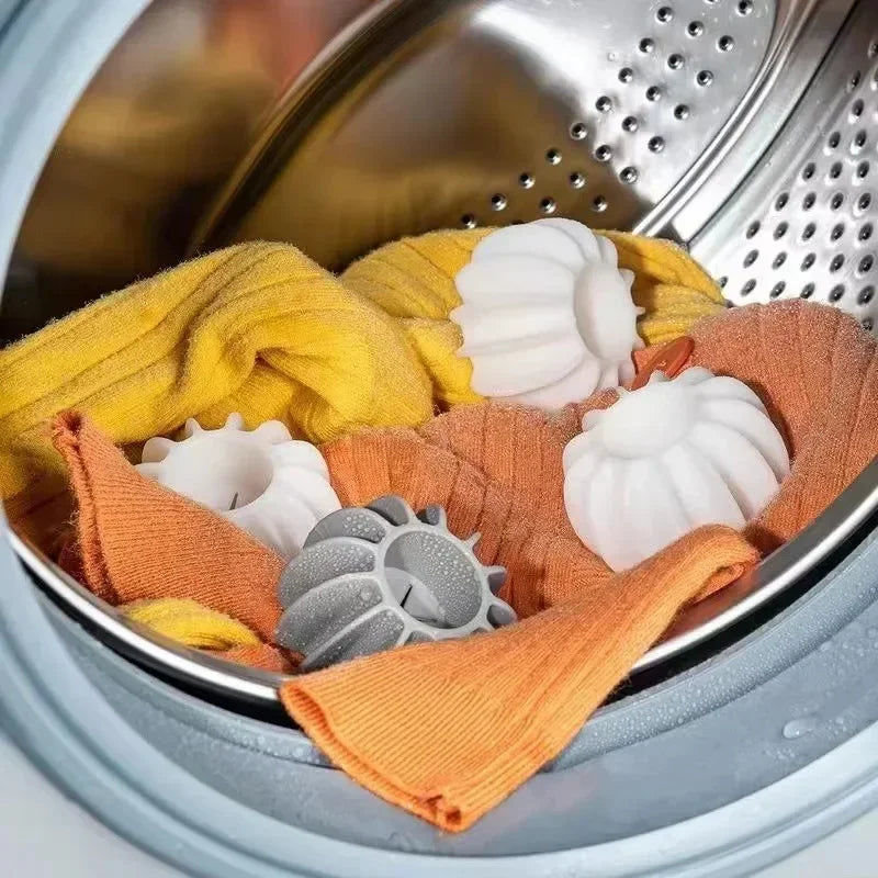 Silicone Laundry Balls Reusable Anti Binding Anti Angle Cleaning Ball Washing Machine Supplies for Cleaning and Washing Balls