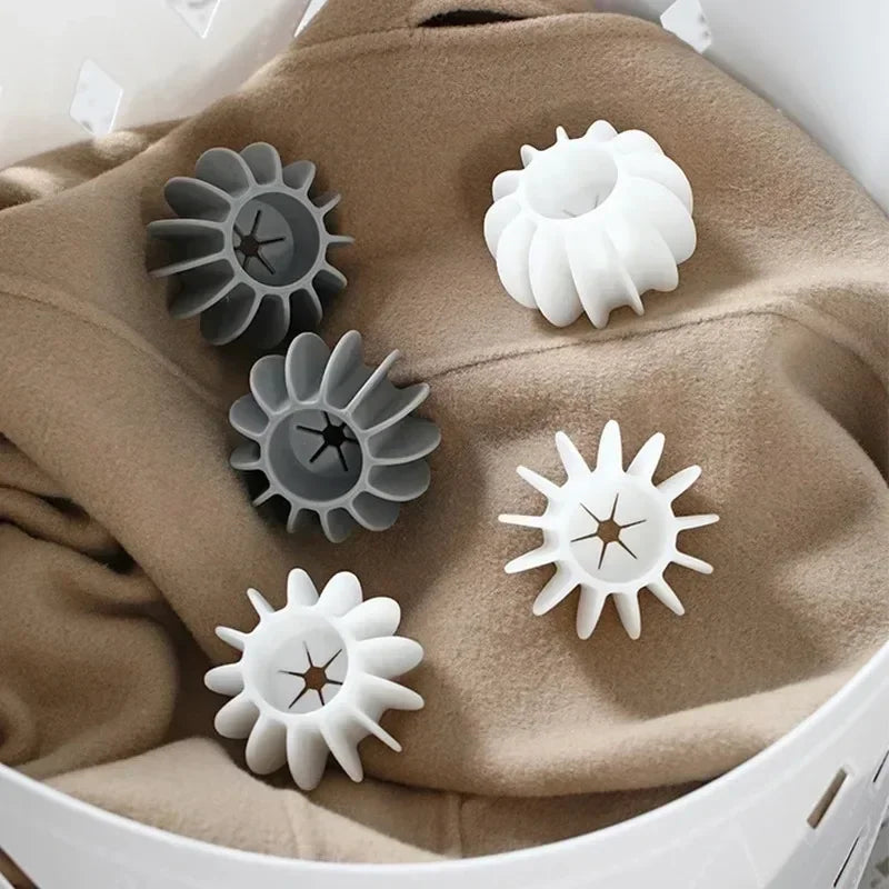 Silicone Laundry Balls Reusable Anti Binding Anti Angle Cleaning Ball Washing Machine Supplies for Cleaning and Washing Balls