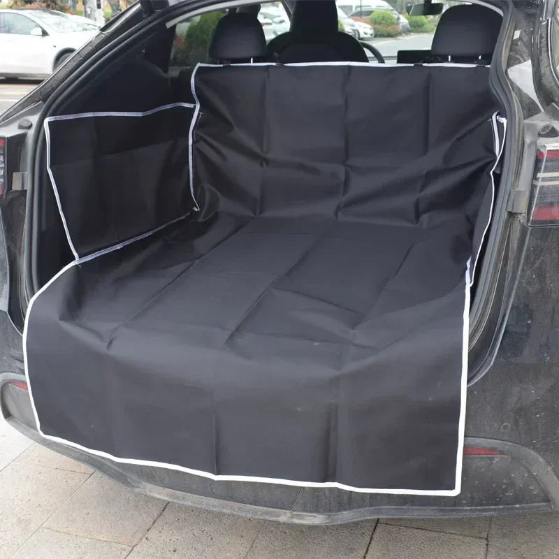 1PC Car Waterproof Pet Cover with Anti Fouling and Scratch Marks Adjustable Pet Isolation Seat Car Universal Seat Cushion