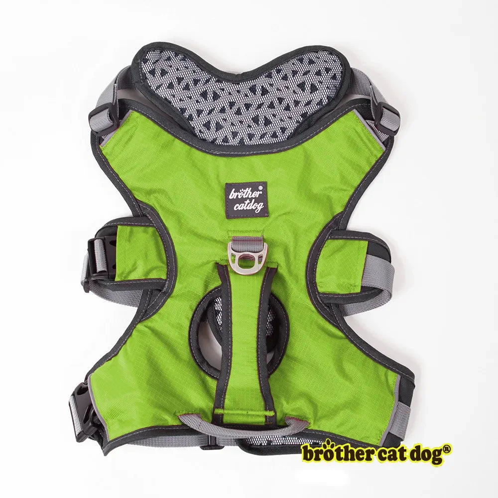 Pet Dog Harness Walk Vest For Big Large Dogs Adjustable Strong Outdoor Padded Travel Reflective Harness Pitbull Dropship Perro