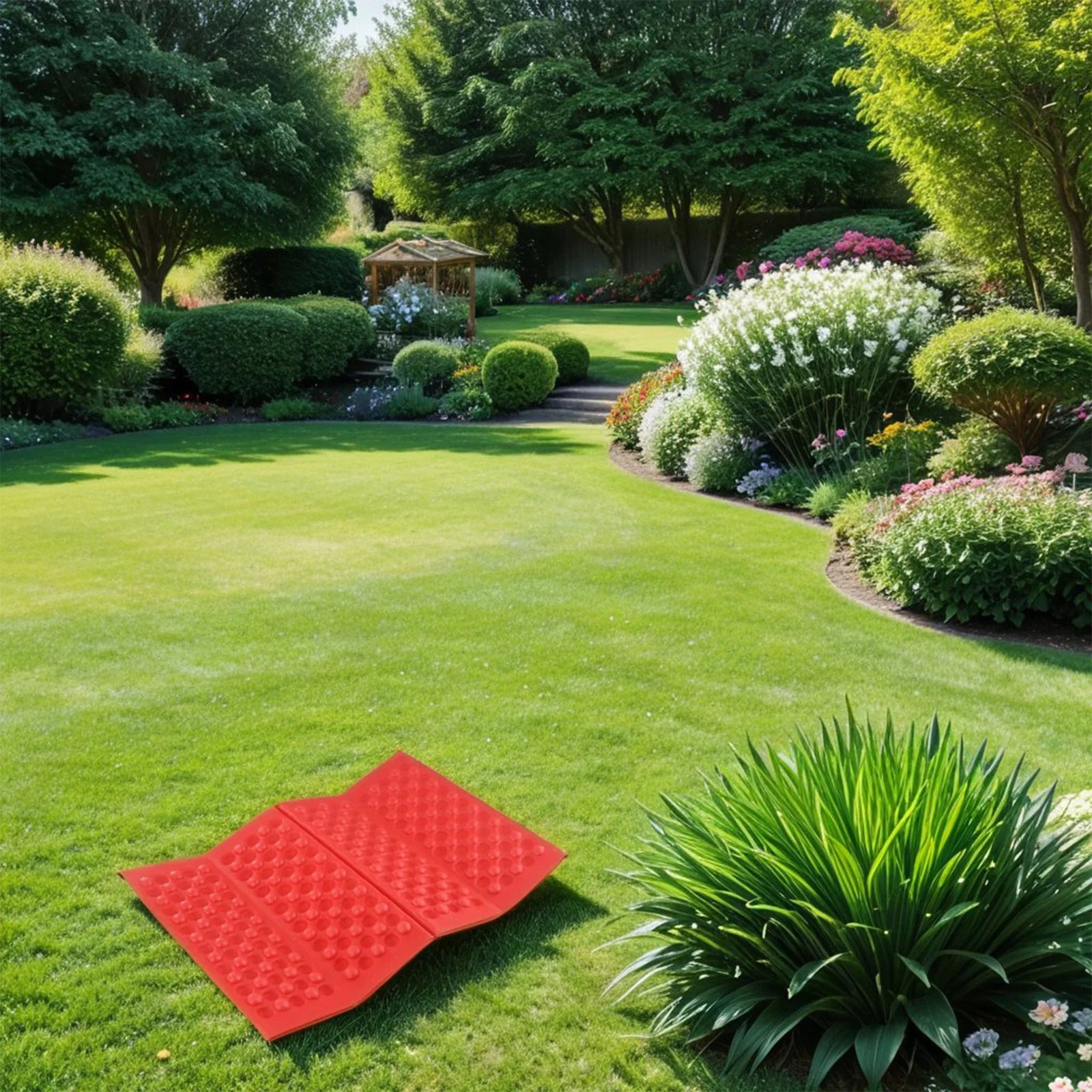 Portable Lightweight Mini Folding Mat Foam Sitting Pad For Outdoor Activities Foldable Kneeling And Seat Cushion For Comfort