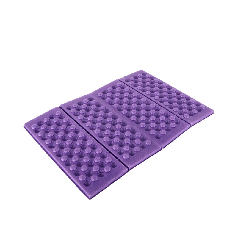 Outdoor Seat Mat XPE Floor Mat 4 Folding Foam Mat Waterproof Insulation Portable Moisture-proof Picnic Mat Butt Mat