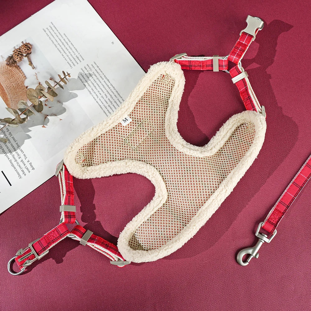 Soft Pet Dog Harnesses Vest No Pull Adjustable Chihuahua Puppy Cat Harness Leash Set For Small Medium Dogs Coat Arnes Perro