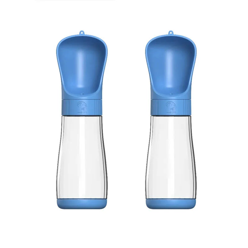 Two-in-one feeding and drinking pet water cup portable travel outdoor drinking fountain dog water cup kettle outdoor supplies