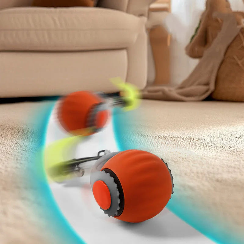 Pelota inteligente para gatos, juguete eléctrico para gatos, autoexcitante, antiaburrimiento, seguro y resistente a las mordeduras.