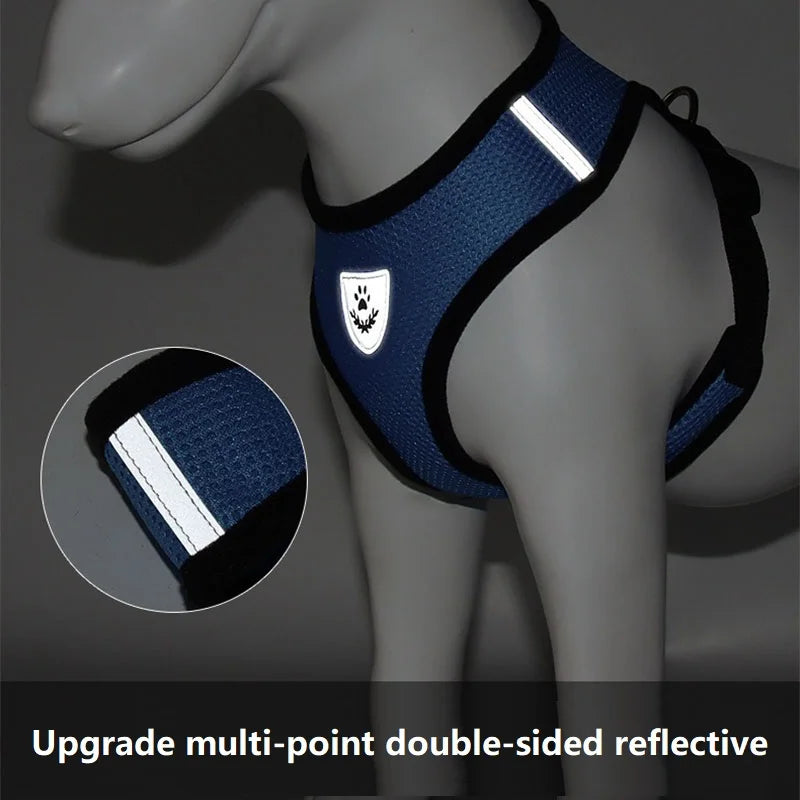 Cat Leash and Harness Cat Tent Kitten Harness Strap for Cats Neck Belt Anti Escape Pets Vest Harness Dog Neck Belt MBD01