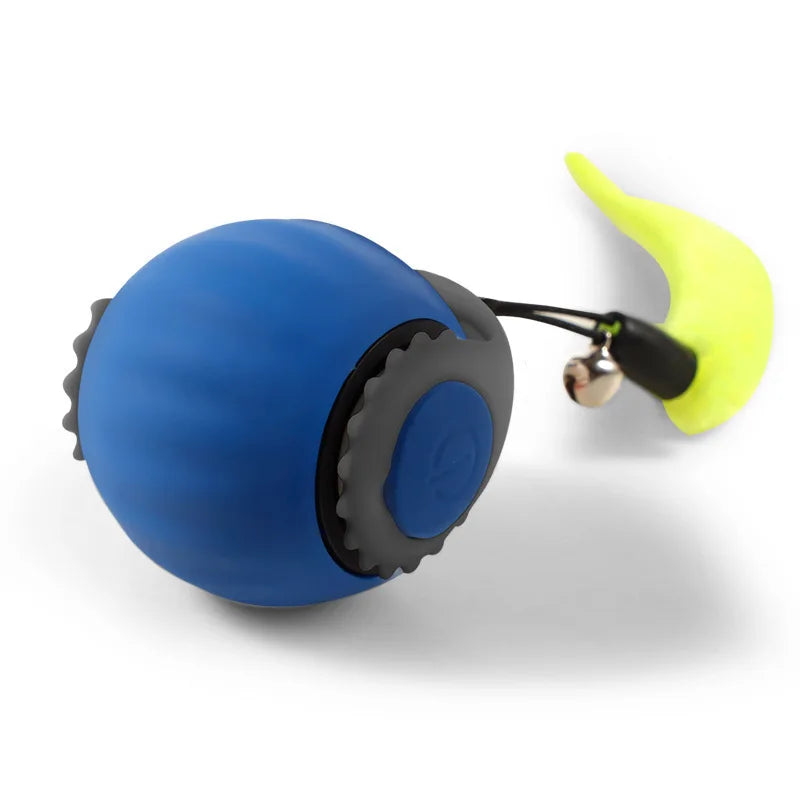 Pelota inteligente para gatos, juguete eléctrico para gatos, autoexcitante, antiaburrimiento, seguro y resistente a las mordeduras.