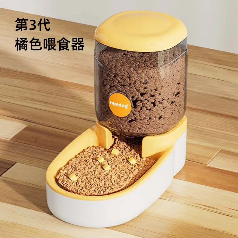 Automatic Cat Feeder High Capacity Pet Food Bowl Gravity Water Dispenser mascotas Pet Bowl for Dogs Cats 4L cat Accessories