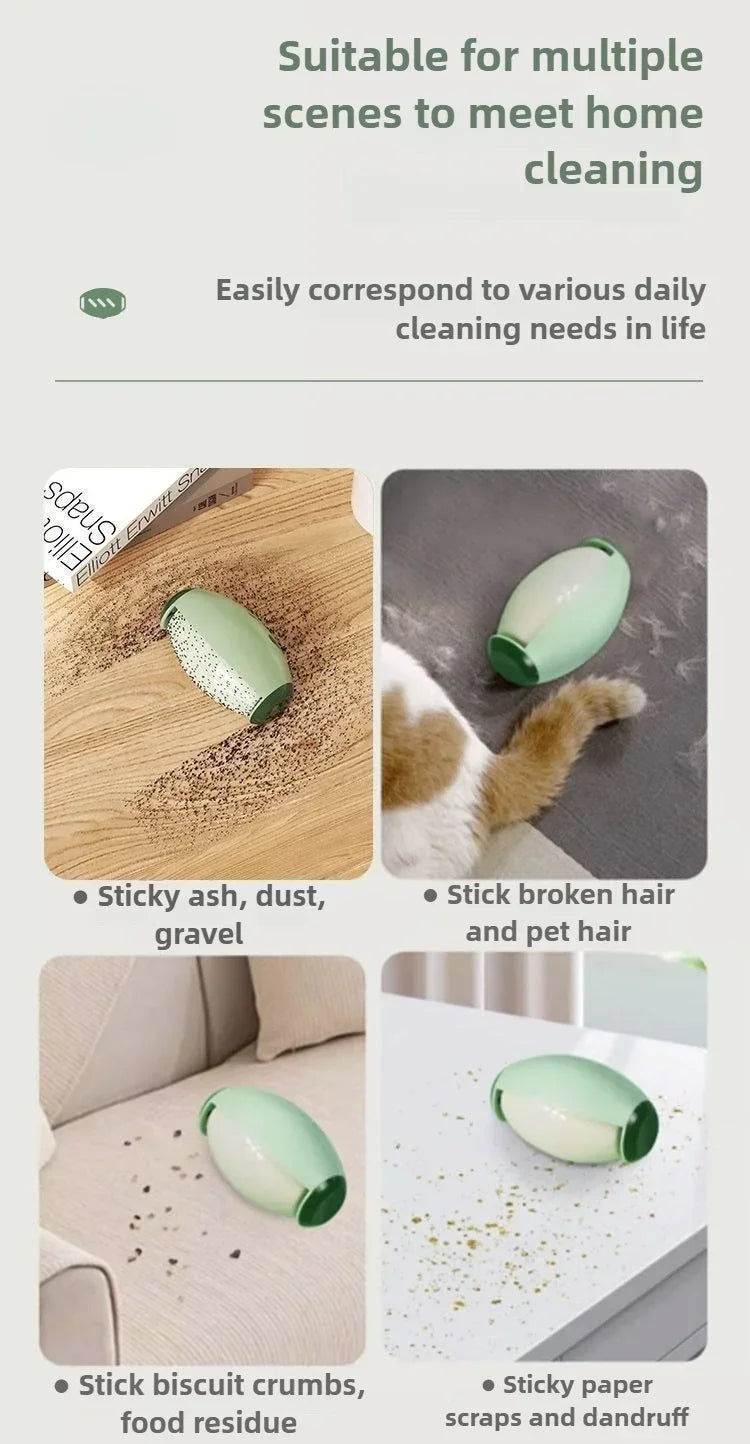 Reusable Washable Portable Clothes Cleaning Roller for Traveling Pet Hair Remover Dust Removal Eliminator Brush Hair Sticky