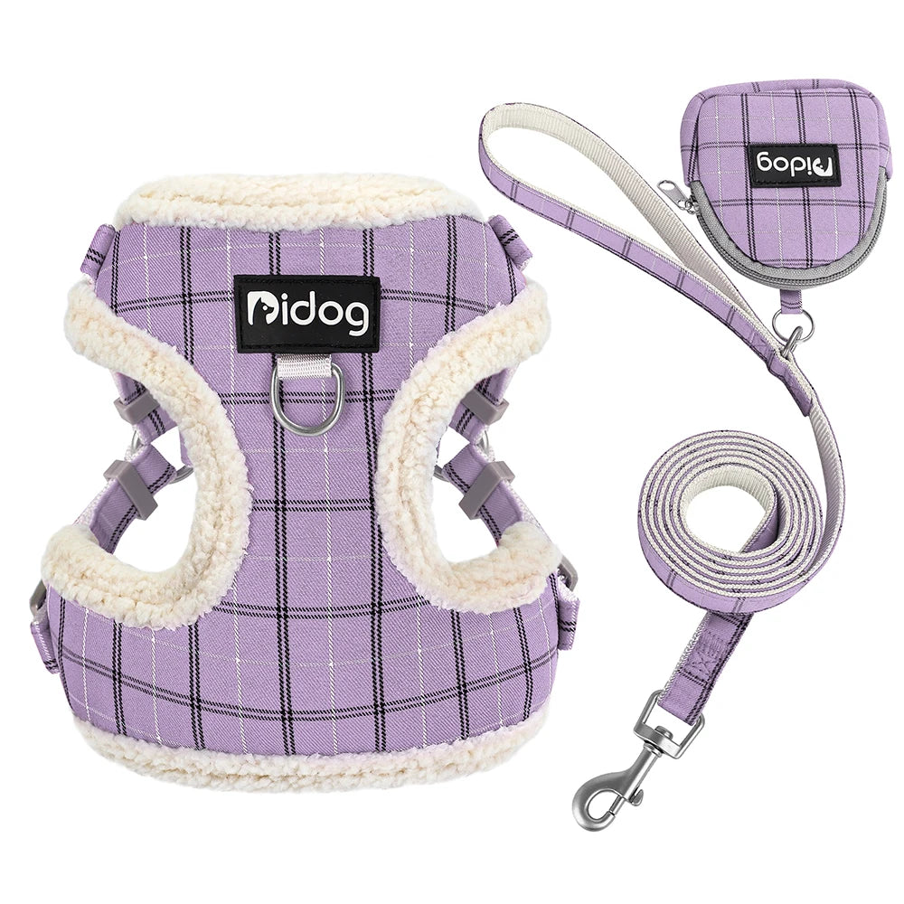 Soft Pet Dog Harnesses Vest No Pull Adjustable Chihuahua Puppy Cat Harness Leash Set For Small Medium Dogs Coat Arnes Perro