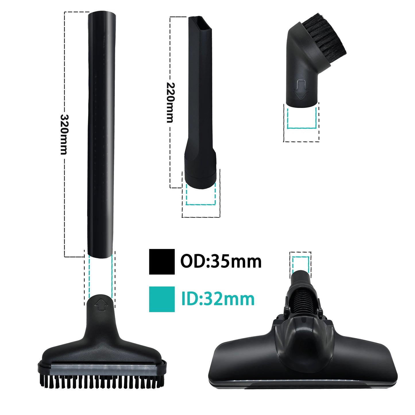 Cordless Handheld Electric Vacuum Cleaner for Makita 18V Battery Portable for Hard Floor Carpet Car Pet Hair Cleaning Tools