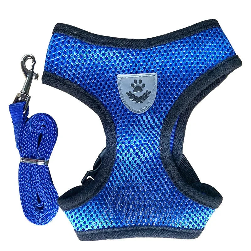 Cat Leash and Harness Cat Tent Kitten Harness Strap for Cats Neck Belt Anti Escape Pets Vest Harness Dog Neck Belt MBD01