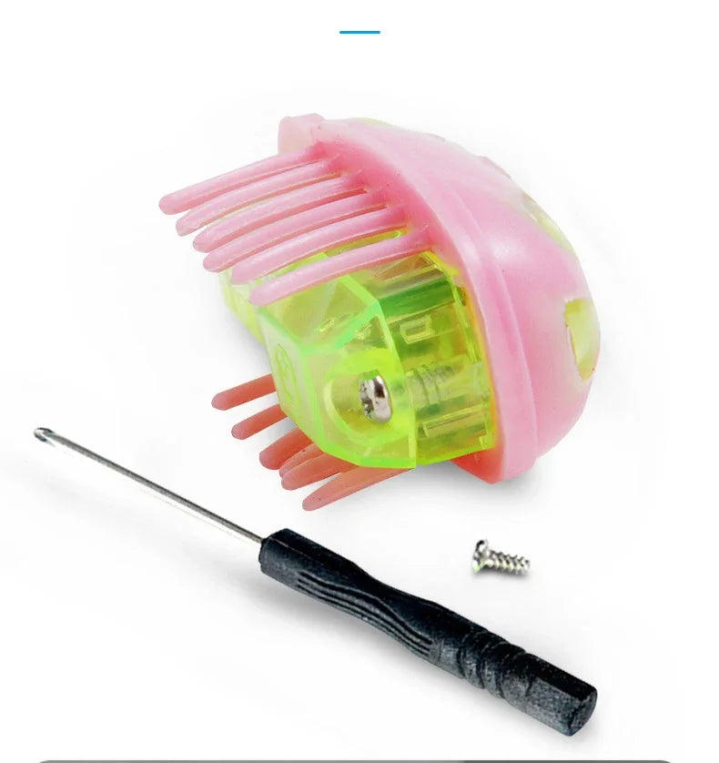 Mini juguete eléctrico para mascotas, perros y gatos, interactivo, con forma de mariquita y escarabajo, ideal para pasear, jugar o jugar.