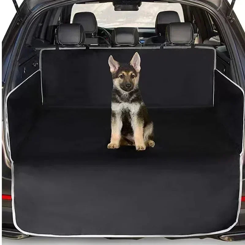1PC Car Waterproof Pet Cover with Anti Fouling and Scratch Marks Adjustable Pet Isolation Seat Car Universal Seat Cushion
