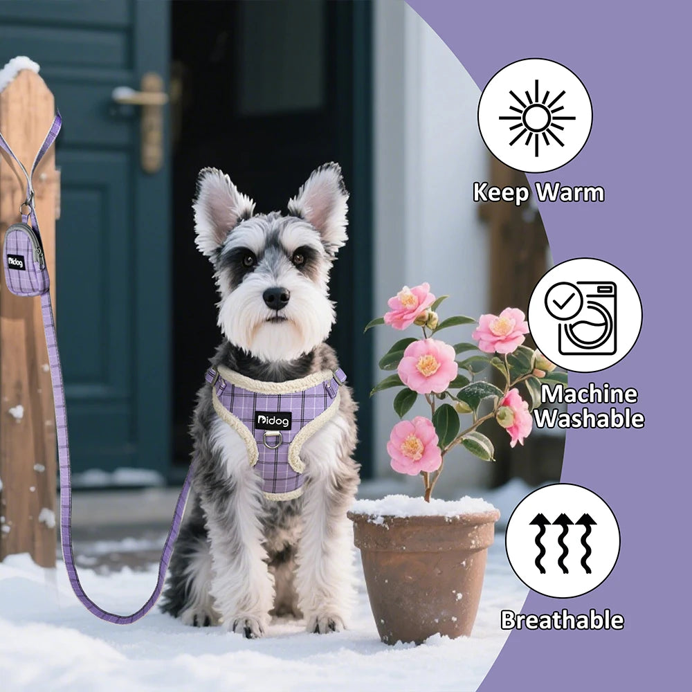 Soft Pet Dog Harnesses Vest No Pull Adjustable Chihuahua Puppy Cat Harness Leash Set For Small Medium Dogs Coat Arnes Perro