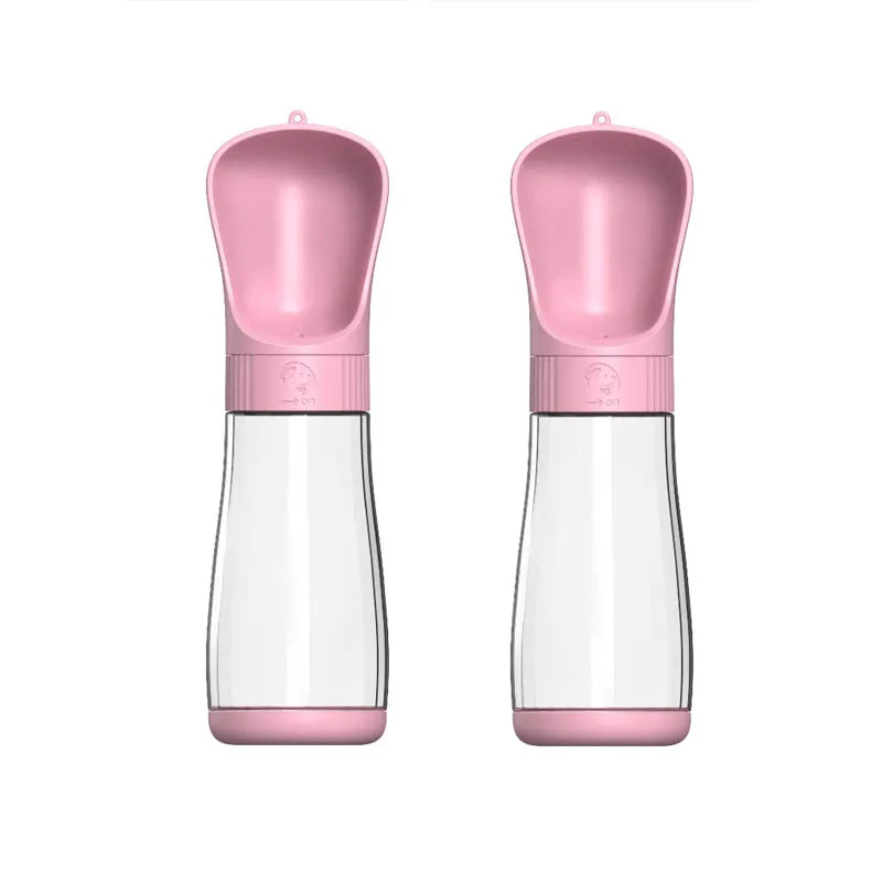 Two-in-one feeding and drinking pet water cup portable travel outdoor drinking fountain dog water cup kettle outdoor supplies