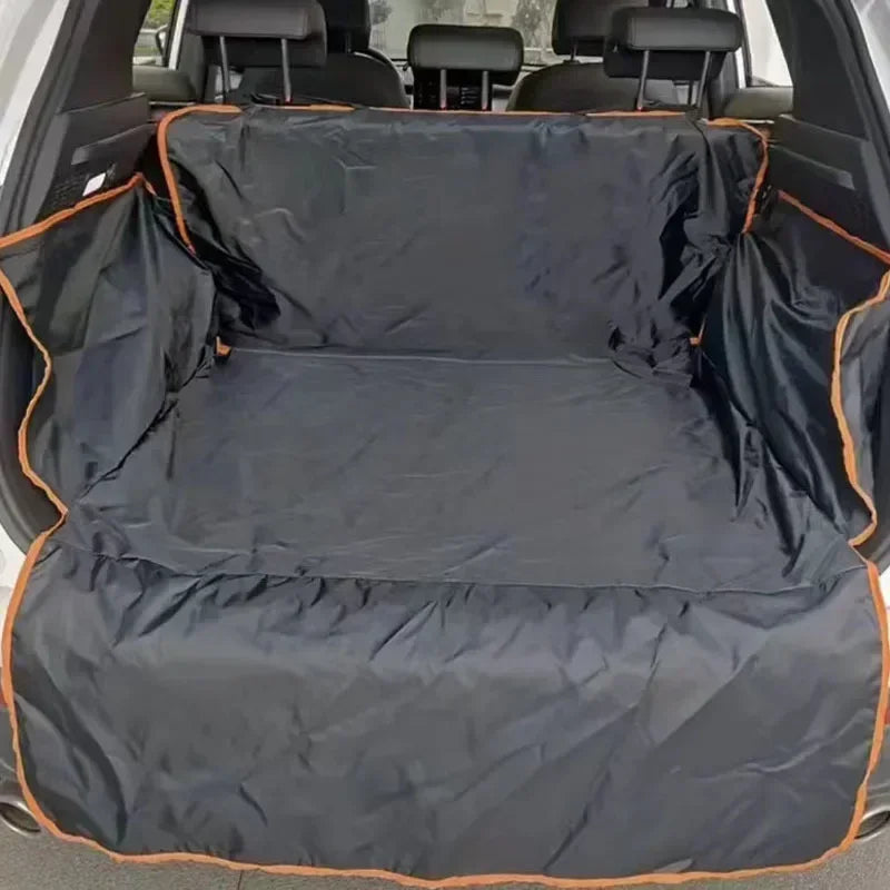 1PC Car Waterproof Pet Cover with Anti Fouling and Scratch Marks Adjustable Pet Isolation Seat Car Universal Seat Cushion