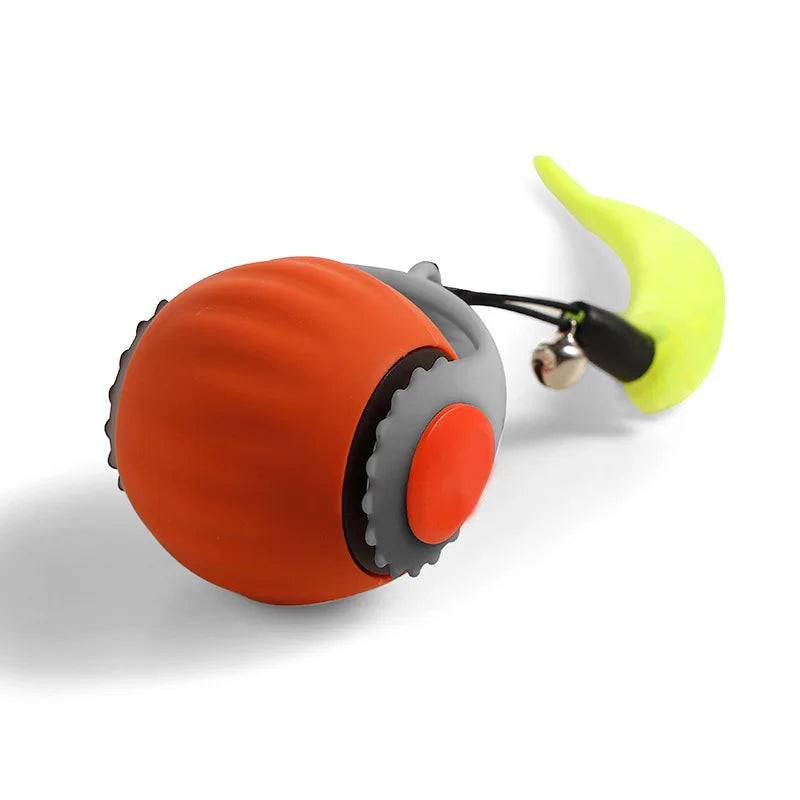 Pelota inteligente para gatos, juguete eléctrico para gatos, autoexcitante, antiaburrimiento, seguro y resistente a las mordeduras.