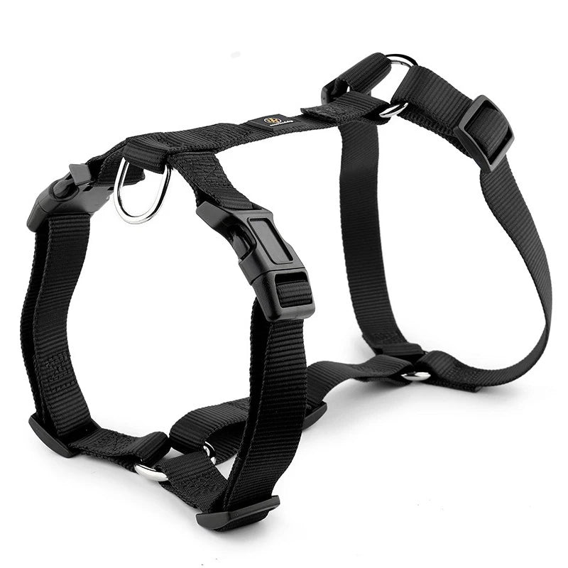 Husky H-Shaped Pet Dog Harness Explosion-Proof Soft Chest Strap Medium Large Dog Traction Durable Nylon Pet Leash Accessories