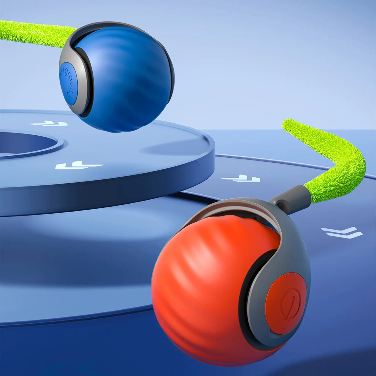 New Interactive Cat Toy Ball Small Tail Rolling Ball Suitable for Indoor and Outdoor Cat and Dog Play Toys for Cats Things