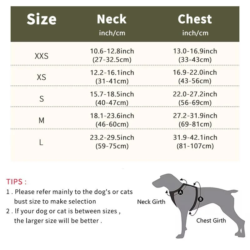 Pet Adjustable Vest Harnesses Soft Mesh Fabric Pete PU Leather Strap Explosion-proof Punch Reflective Strip Type Dog Chest Strap