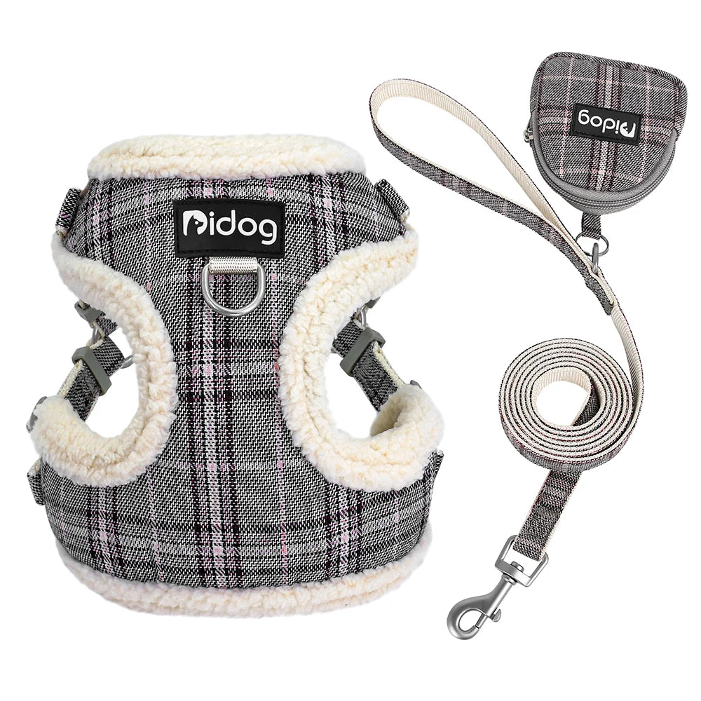 Soft Pet Dog Harnesses Vest No Pull Adjustable Chihuahua Puppy Cat Harness Leash Set For Small Medium Dogs Coat Arnes Perro