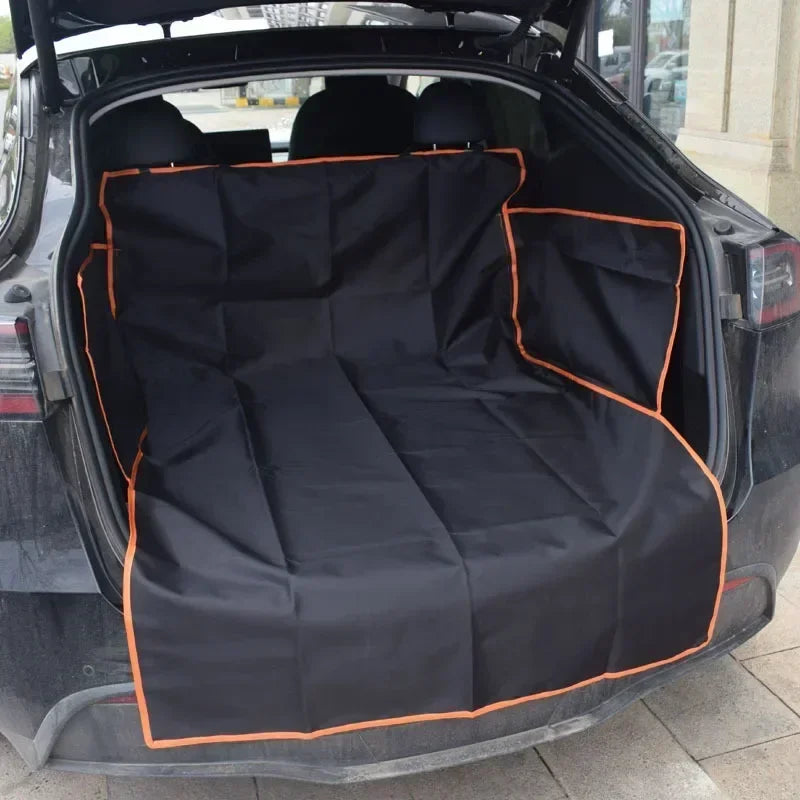 1PC Car Waterproof Pet Cover with Anti Fouling and Scratch Marks Adjustable Pet Isolation Seat Car Universal Seat Cushion