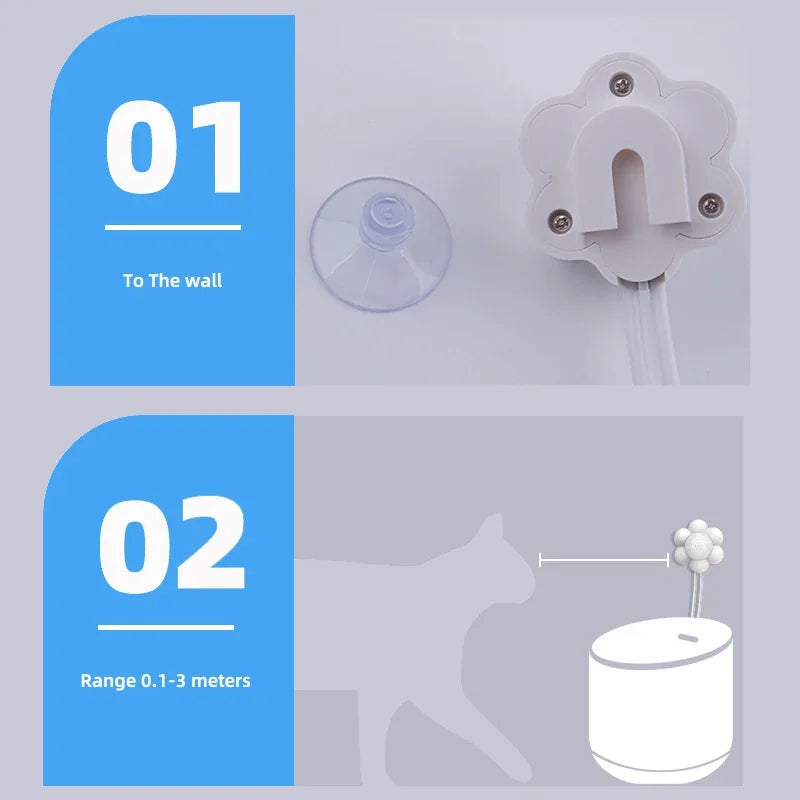Cat Fountain Pets Water Fountain Cats Dispenser Auto Filter USB Electric Mute Cat Drinker Bowl Recirculate Filtring Drinker