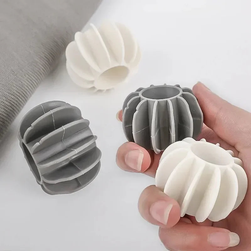 Silicone Laundry Balls Reusable Anti Binding Anti Angle Cleaning Ball Washing Machine Supplies for Cleaning and Washing Balls