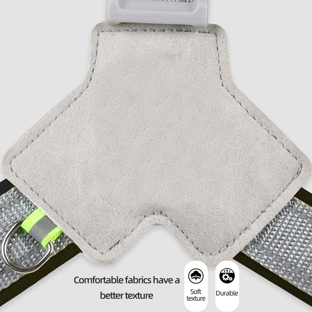 Pet Harness Reflective Outdoor Puppy Chest Strap With D-Ring For Small Dogs Cats Breathable Adjustable Vest Bulldog Supplies