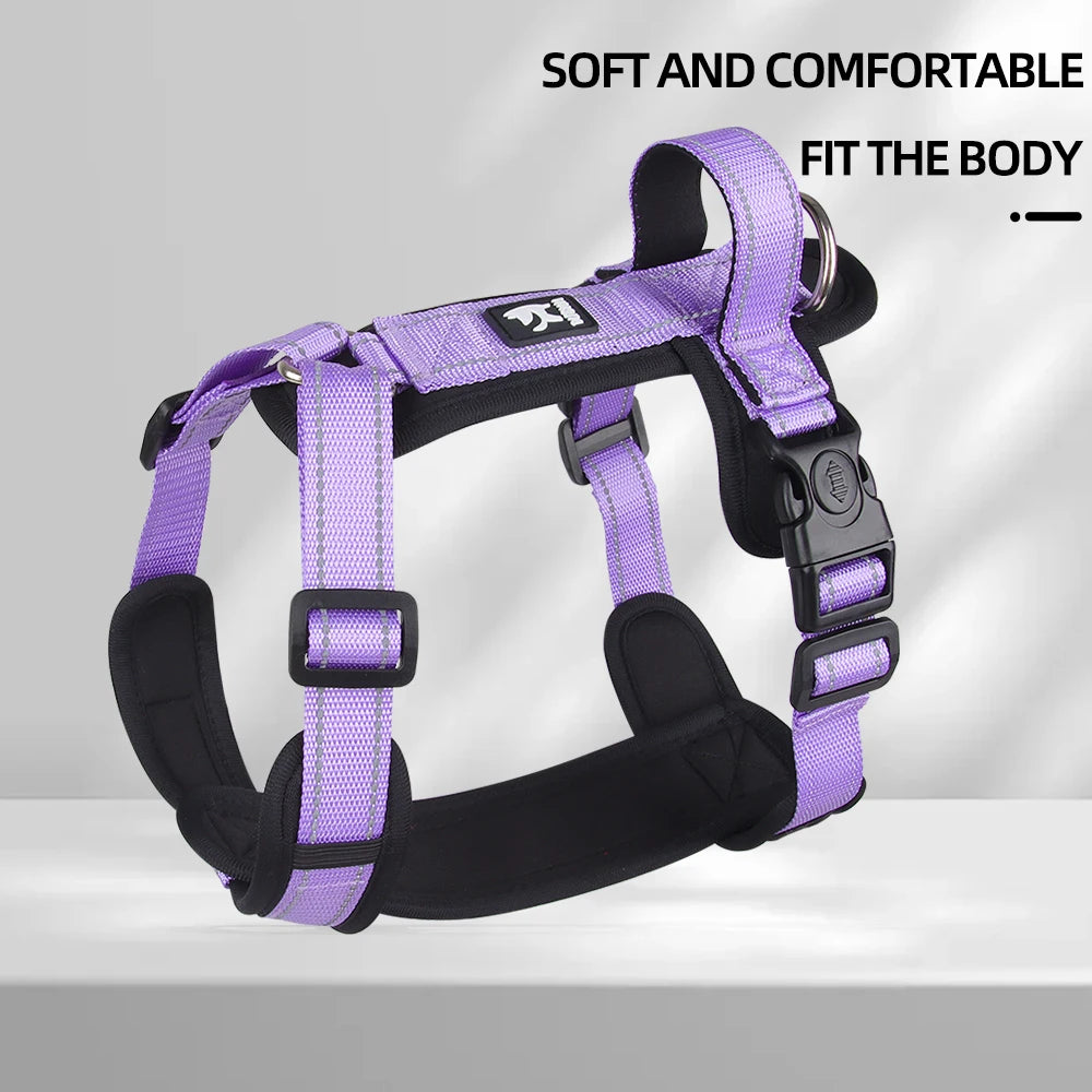 Lightweight Pet Harness with Handle Anti-Escape Dog Vest for Small Medium Dogs Puppy Chest Straps Chihuahua Pug Pet Supplies