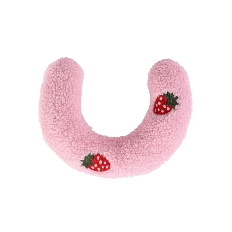 Cat Pillow Pet Cat Dog Sleeping Pillow Soft U-shaped Pillow Cat Toy Pet Toys Pet Supplies  аксесуари для котів