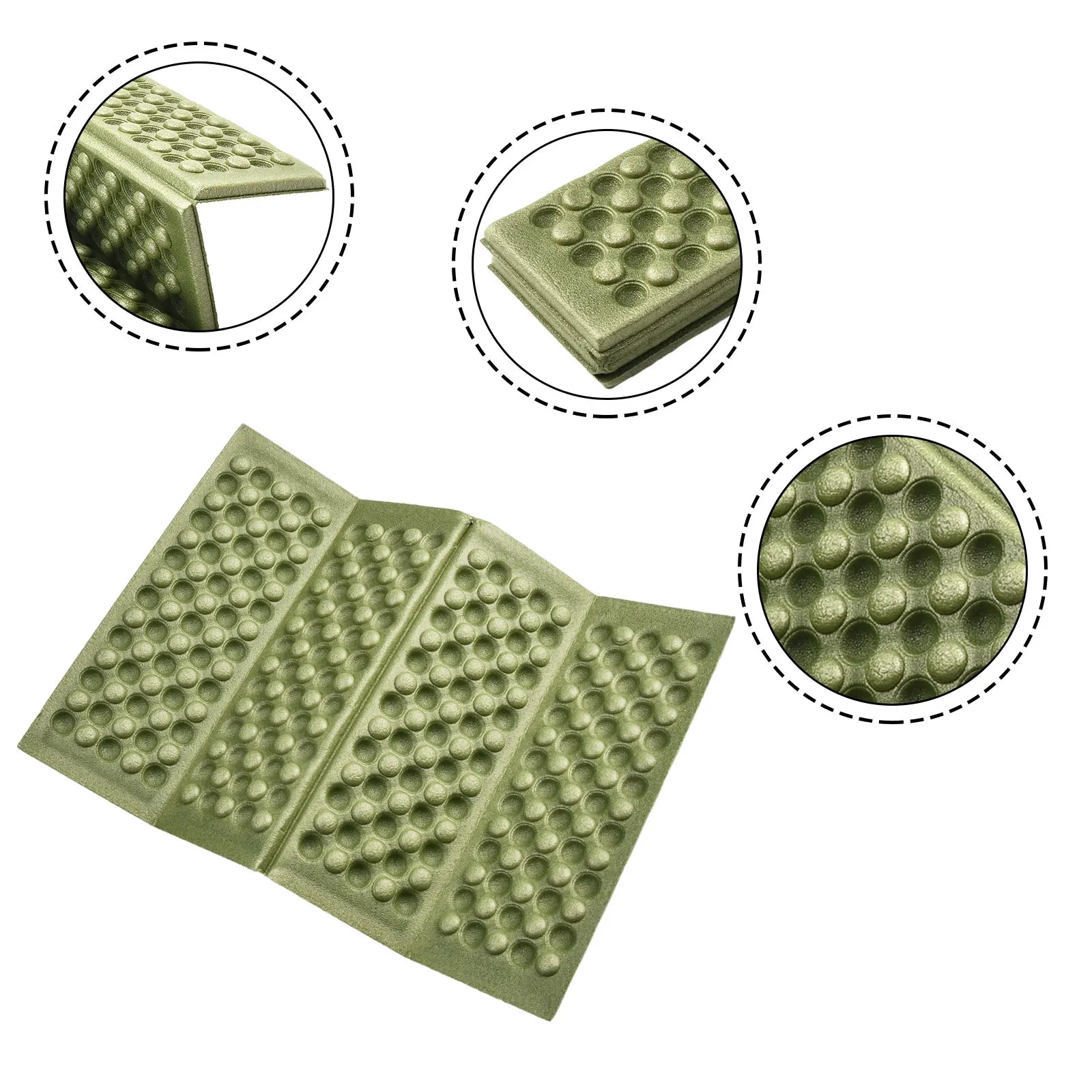 Portable Lightweight Mini Folding Mat Foam Sitting Pad For Outdoor Activities Foldable Kneeling And Seat Cushion For Comfort