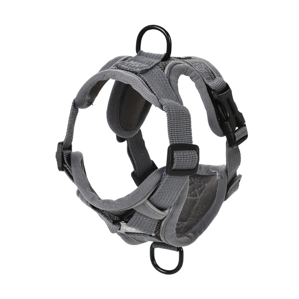 Dog Harness Leash Set For Small Medium Dogs Cat Hiking Adjustable Puppy Leash Reflective Harness Vest Chihuahua Pug Pet Supplies