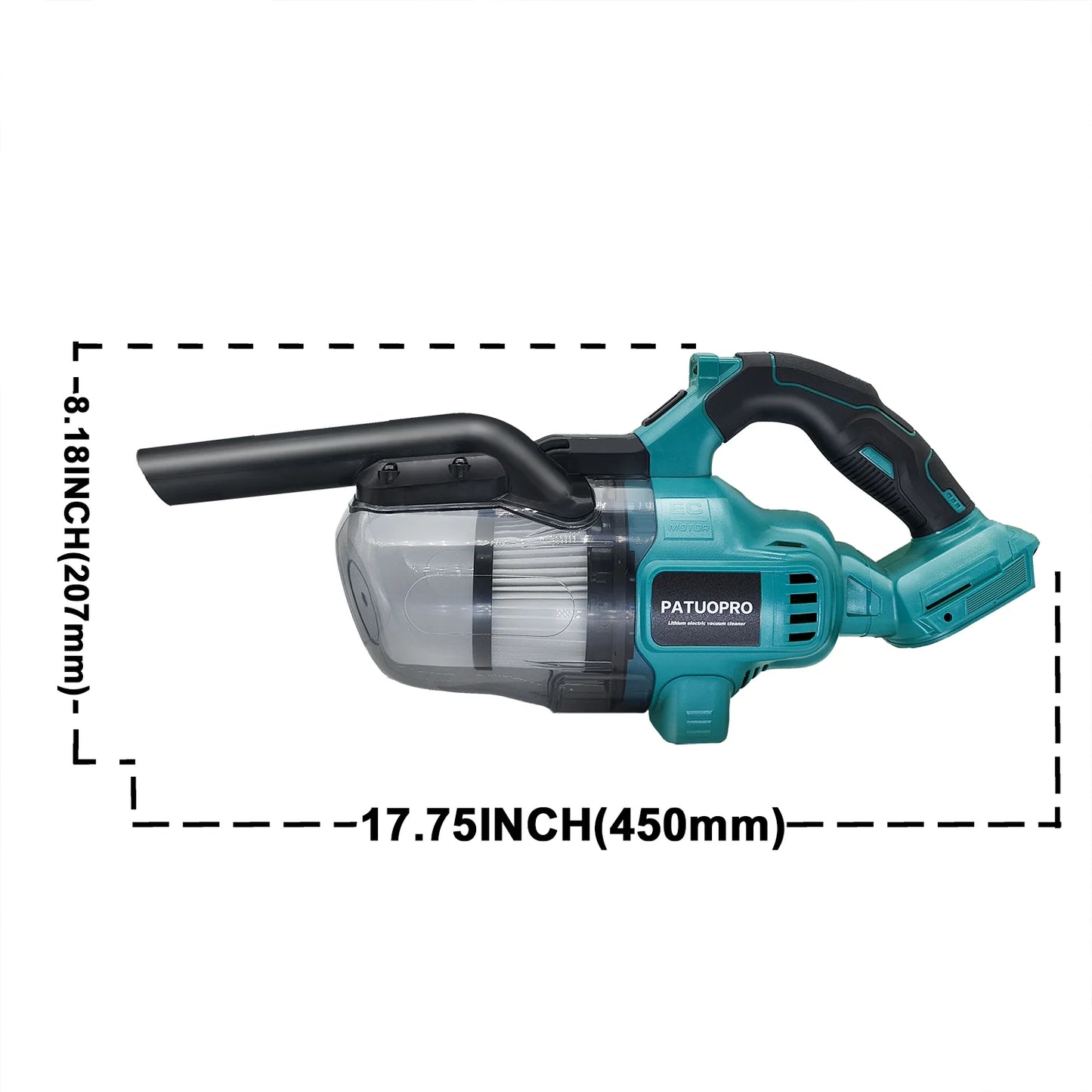 Cordless Handheld Electric Vacuum Cleaner for Makita 18V Battery Portable for Hard Floor Carpet Car Pet Hair Cleaning Tools